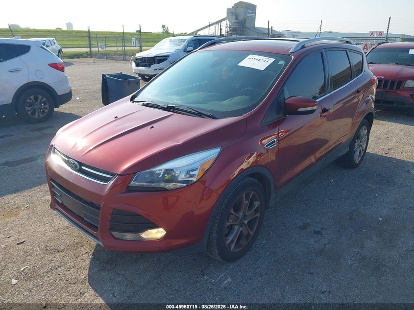 2014 FORD ESCAPE SPORT UTILITY VEHICLE 2.0L I-4 DI, DOHC, VVT, TURBO, REGULAR , 231HP