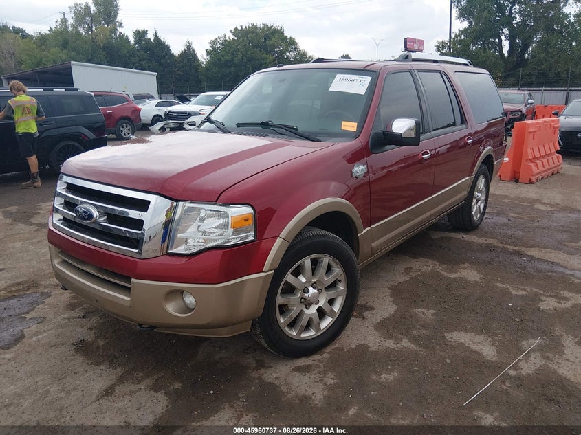 2014 Ford Expedition, Удар сзади, IAAI, VIN 1FMJK1J5XEEF23188 — фото 2