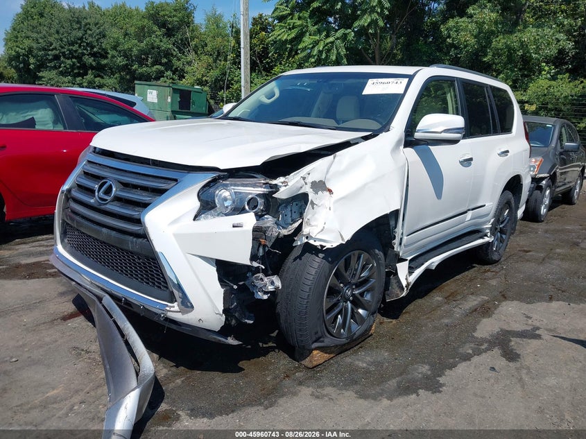 2018 Lexus GX, Левый бок, IAAI, VIN JTJBM7FX2J5196115 — фото 2