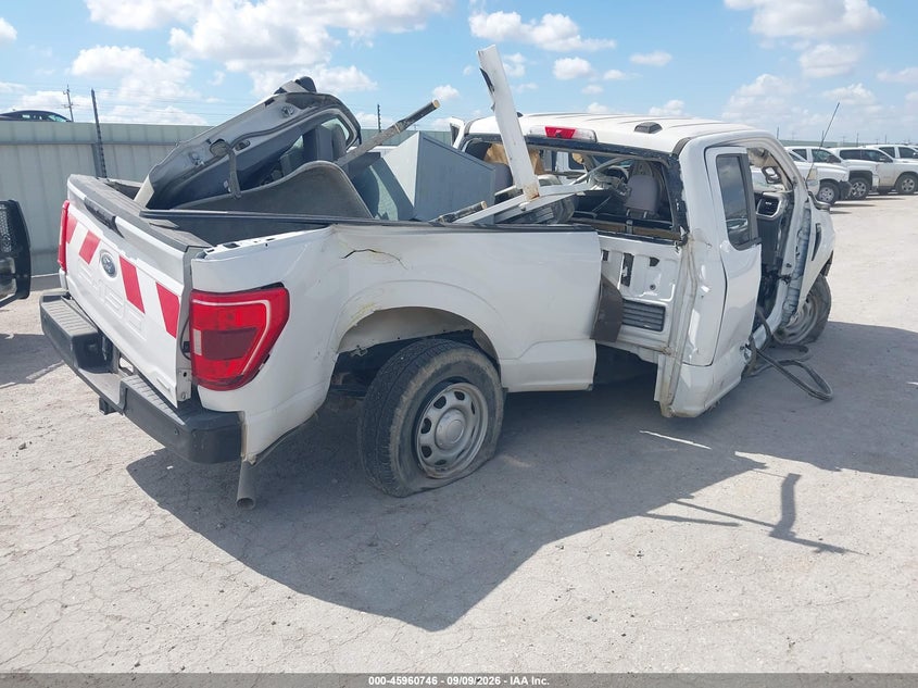 Vin: 1ftex1cp1nke06171, lot: 46459965, ford f-150 xl 20224