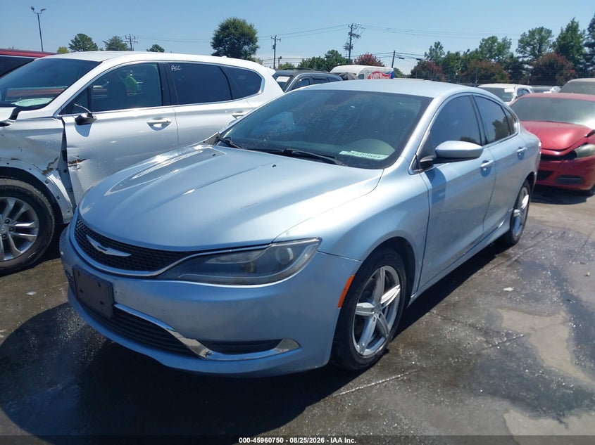 Vin: 1c3cccab1fn720168, lot: 46459969, chrysler 200 limited 20152