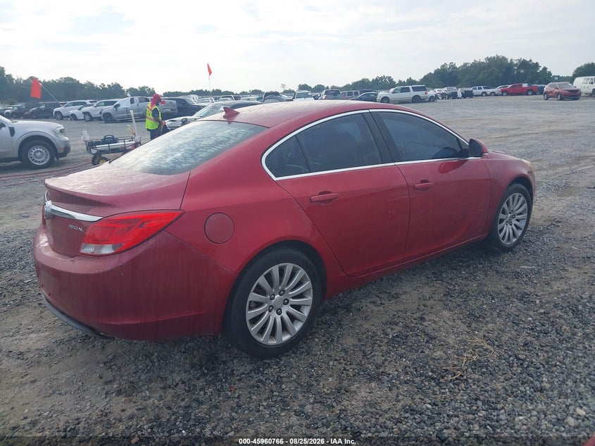 Vin: 2g4gr5ek2c9185735, lot: 46459985, buick regal 20124