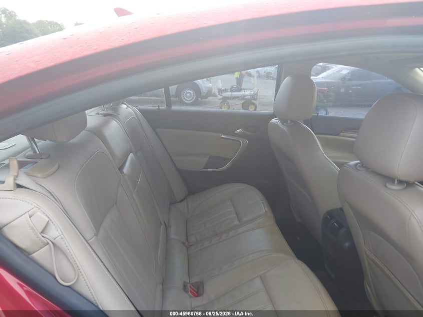 BUICK REGAL 2012 VIN 2G4GR5EK2C9185735