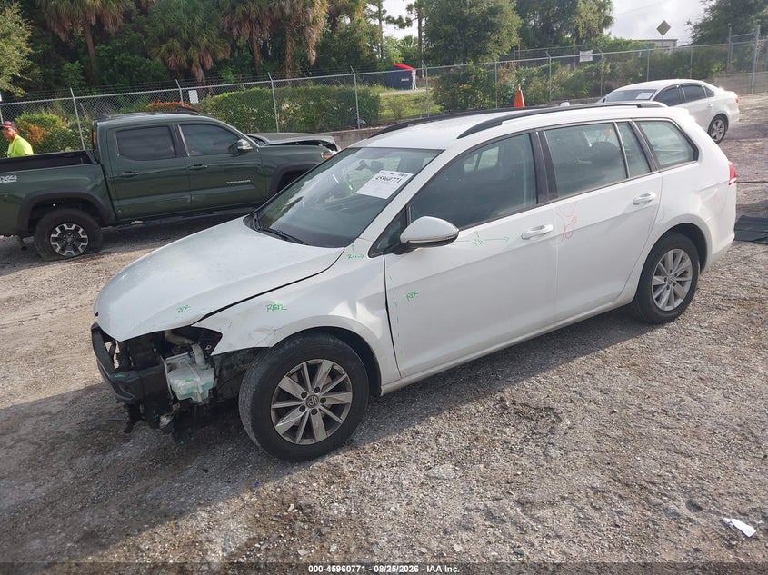 VOLKSWAGEN GOLF SPORTWAGEN 2017 VIN 3VWC17AU7HM540178