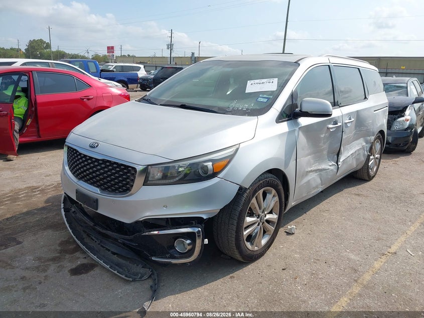 2015 Kia Sedona, Лівий бік, IAAI, VIN KNDME5C11F6044308 — фото 2