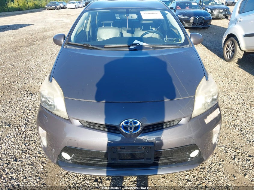 2012 TOYOTA PRIUS HATCHBACK 1.8L I-4 DOHC, VVT, 98HP