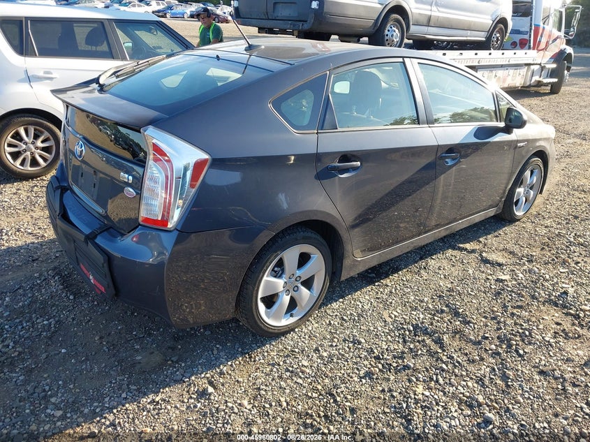 2012 TOYOTA PRIUS HATCHBACK 1.8L I-4 DOHC, VVT, 98HP