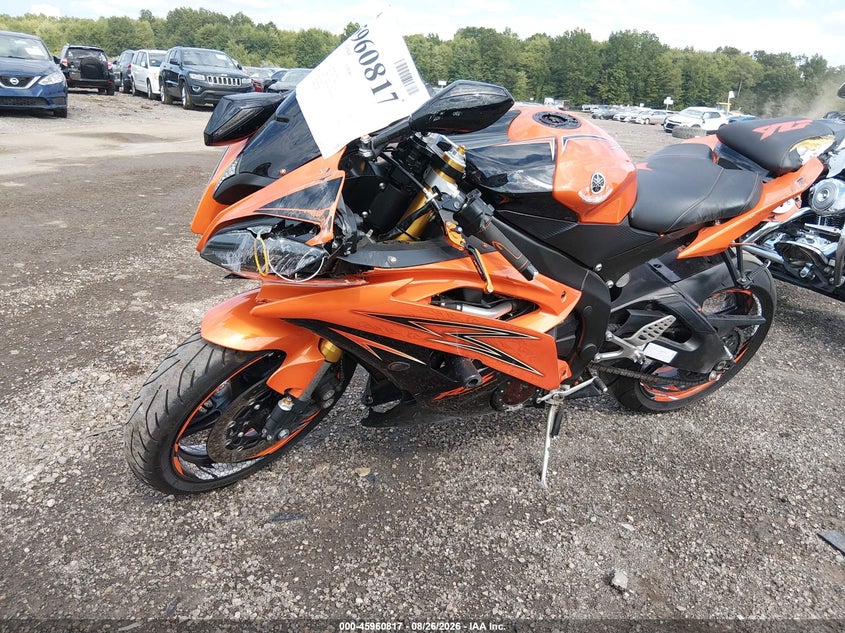 2009 YAMAHA YZFR6 auction photo 2