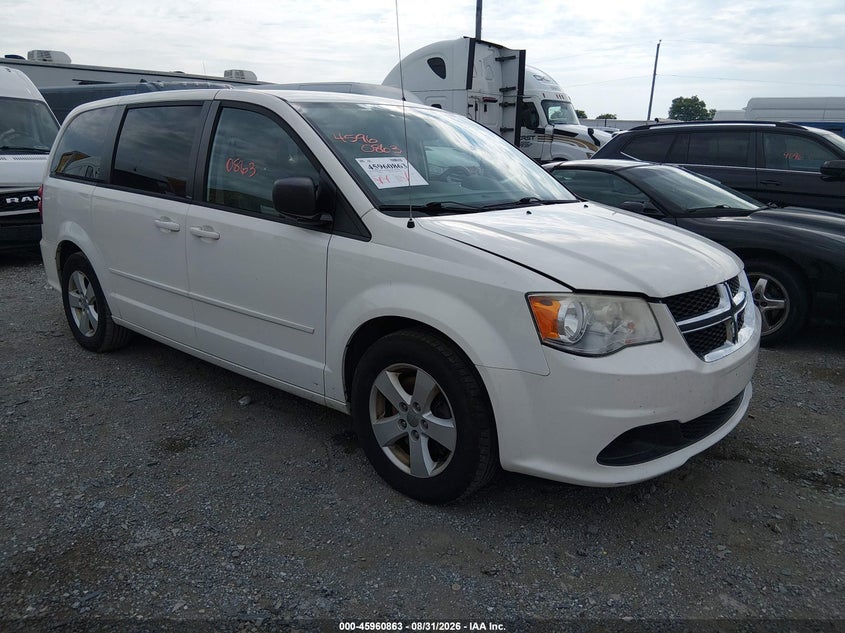 2013 DODGE GRAND CARAVAN auction photo 1