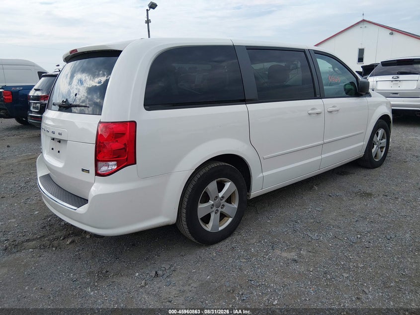 2013 DODGE GRAND CARAVAN auction photo 4