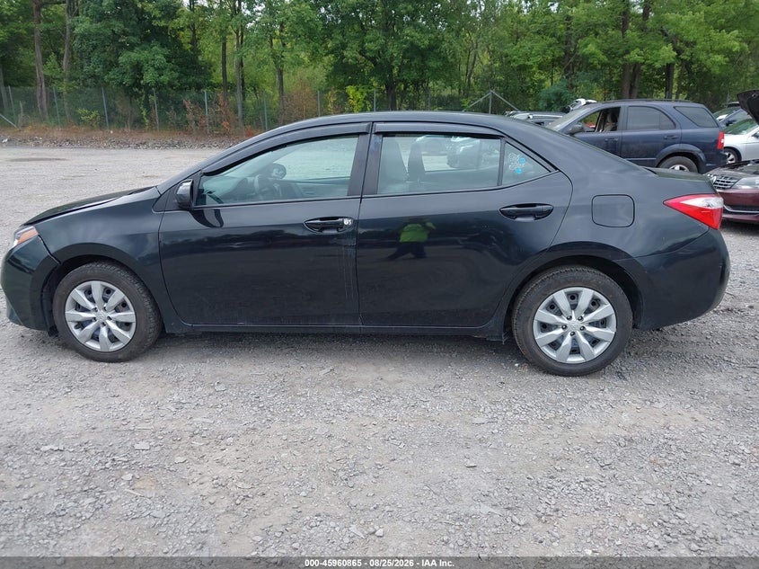 2014 TOYOTA COROLLA SEDAN 1.8L I-4 DOHC, VVT, REGULAR , 132HP