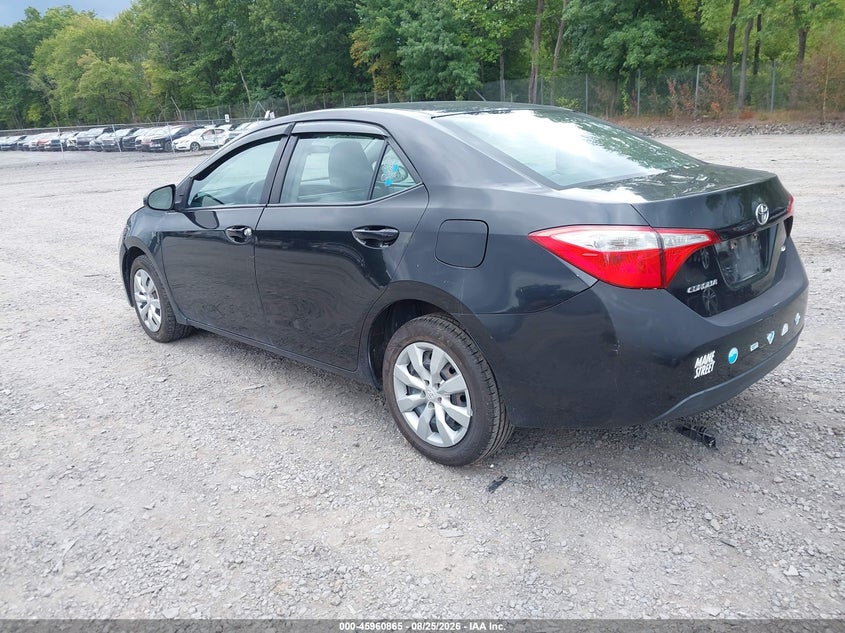 2014 TOYOTA COROLLA SEDAN 1.8L I-4 DOHC, VVT, REGULAR , 132HP