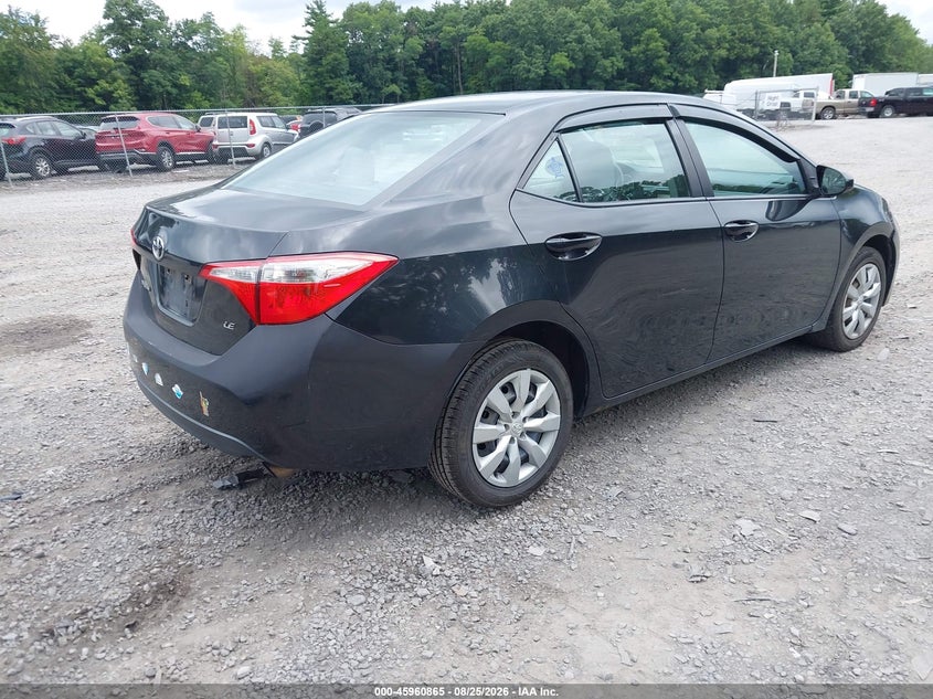 2014 TOYOTA COROLLA SEDAN 1.8L I-4 DOHC, VVT, REGULAR , 132HP