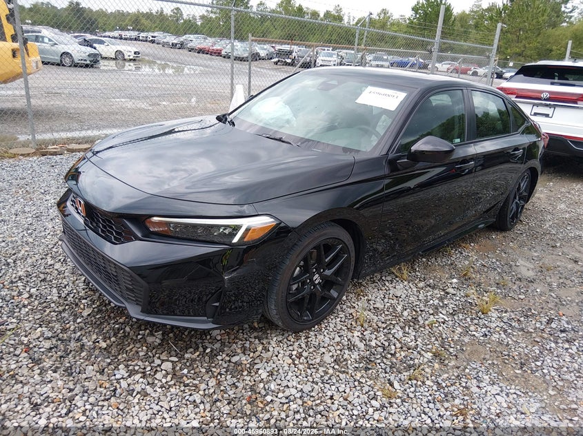 2026 Honda Civic, Right Side, IAAI, VIN 2HGFE2F51TH510840 — photo 2