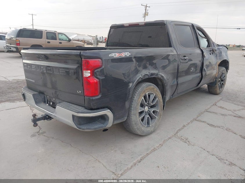 Vin: 1gcpdkekxpz225542, lot: 46460118, chevrolet silverado 1500 4wd  short bed lt with 2fl 20234