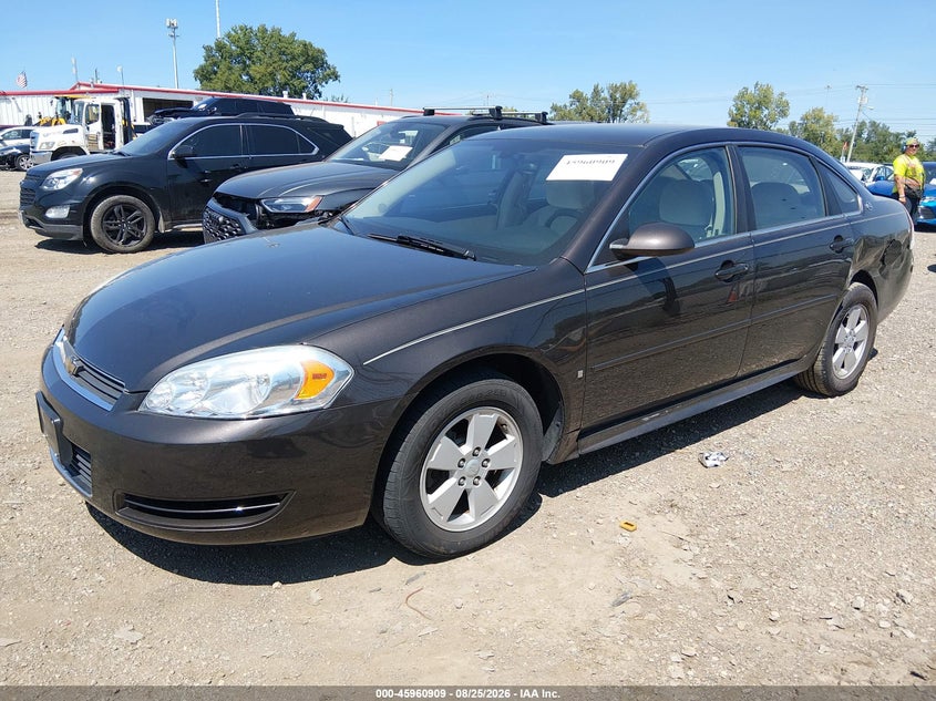 2009 Chevrolet Impala, Left Rear, IAAI, VIN 2G1WT57K191154734 — photo 2