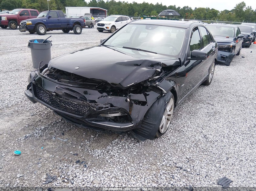 Vin: wddgf4hb6ca611018, lot: 46460138, mercedes-benz c 250 luxury/sport 20122