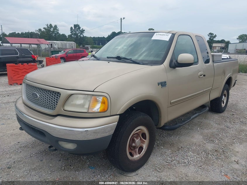 1999 Ford F-150 Lariat/Work Series/Xl/Xlt, Обычный износ, IAAI, VIN 1FTRX18WXXNB91912 — фото 2