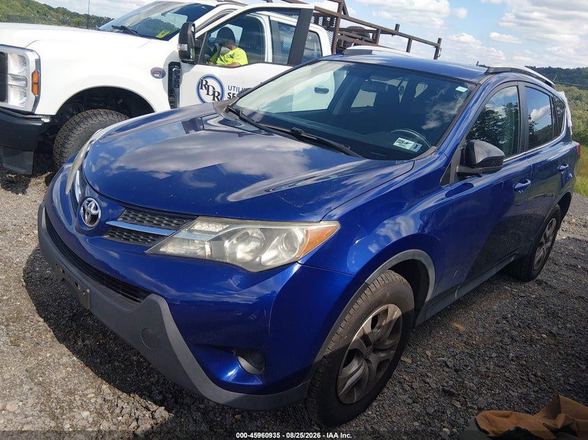 2014 Toyota RAV 4, Удар сзади, IAAI, VIN 2T3BFREV6EW181723 — фото 2