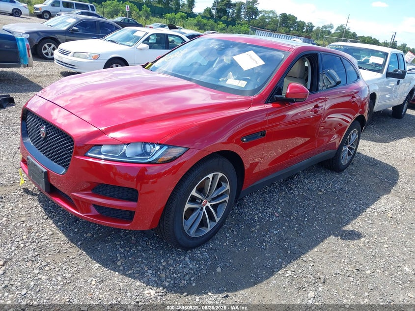 2020 Jaguar F-Pace, Front End, IAAI, VIN SADCJ2FX7LA630191 — photo 2