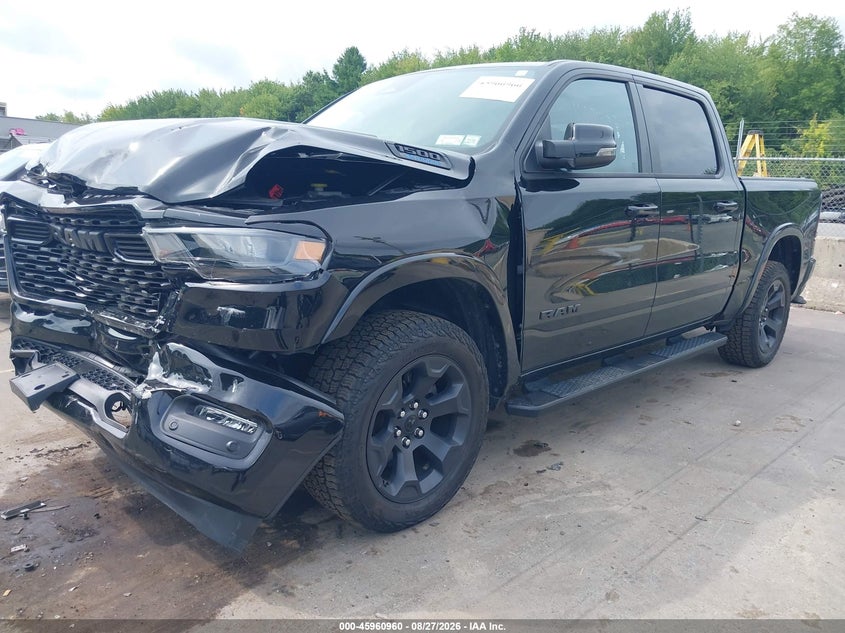 2025 RAM 1500, Front End, IAAI, VIN 1C6RRFFG9SN544496 — photo 2