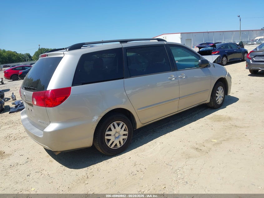 Vin: 5tdkk4cc2as322721, lot: 46460201, toyota sienna le 20104
