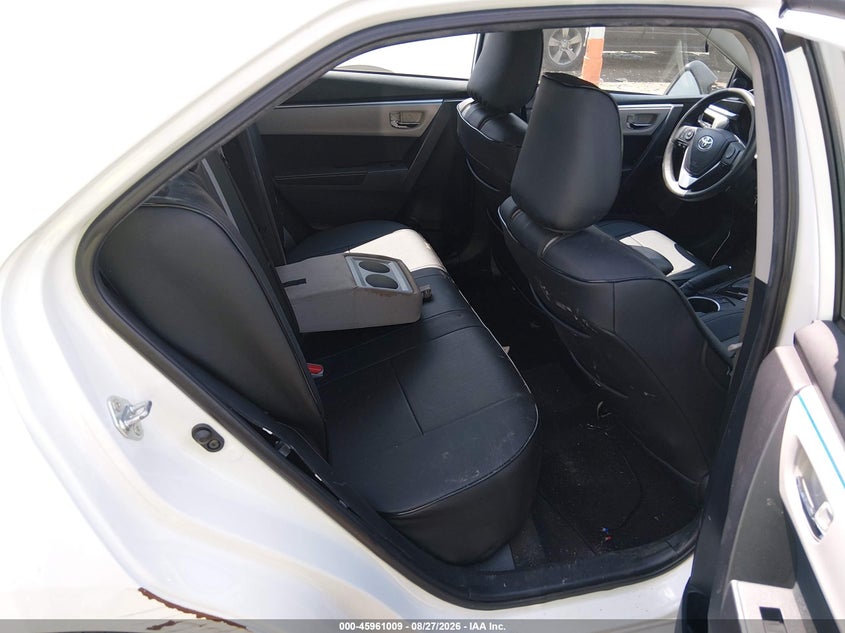 2016 TOYOTA COROLLA SEDAN 1.8L I-4 DOHC, VVT, 132HP