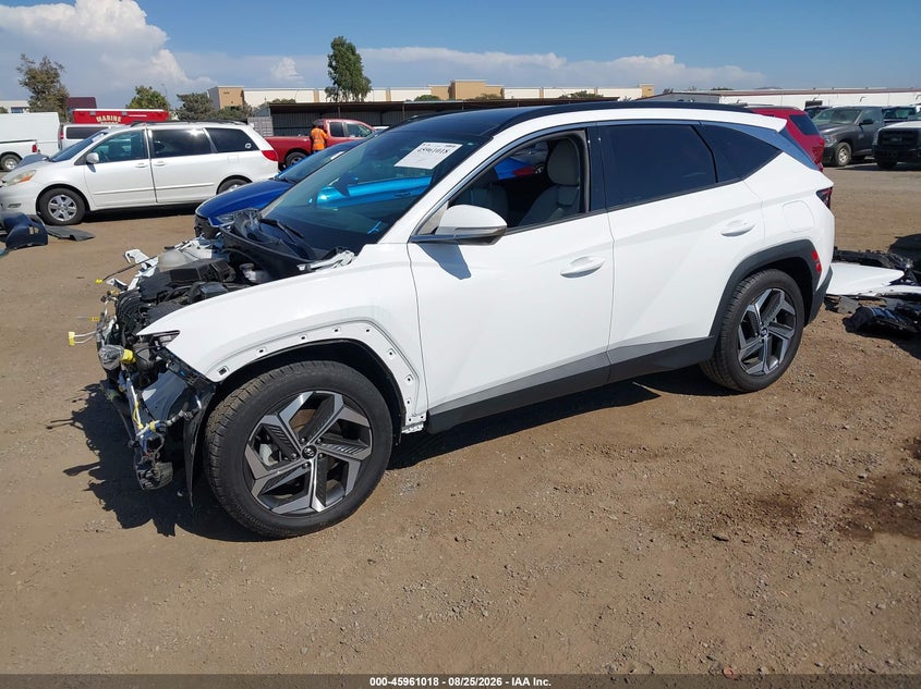 2024 Hyundai Tucson Limited, Front End, IAAI, VIN 5NMJE3DE3RH347204 — photo 2