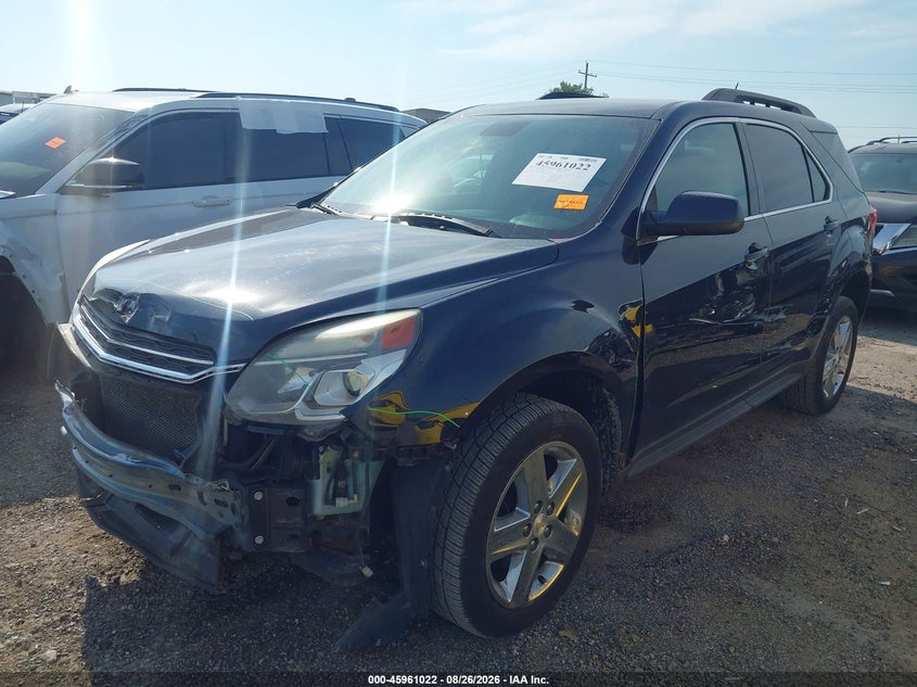 2016 Chevrolet Equinox, Front End, IAAI, VIN 2GNFLFEKXG6121657 — photo 2