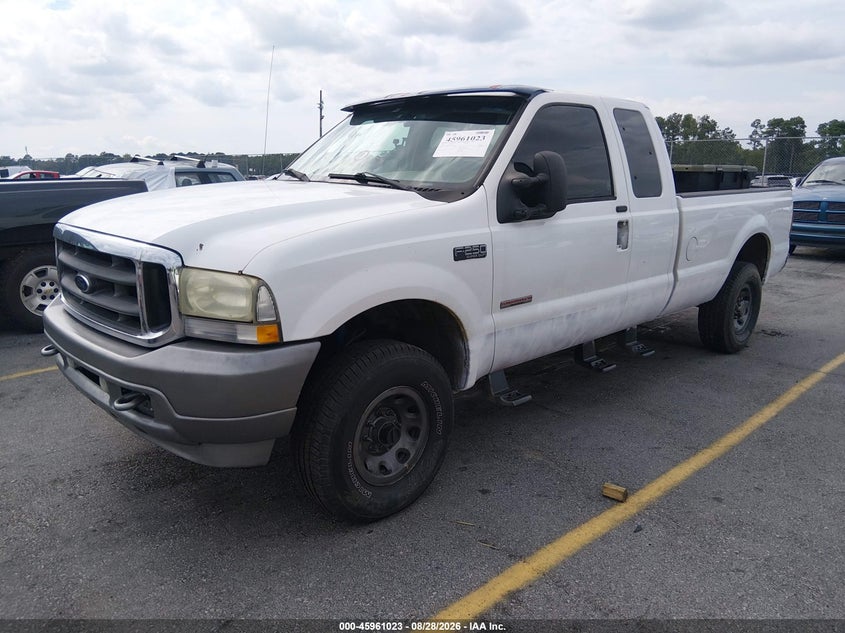 FORD F-250 2004 VIN 1FTNX21P84EA62019