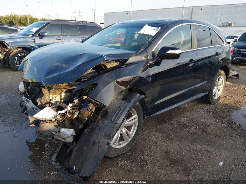 2015 Acura RDX, Front End, IAAI, VIN 5J8TB3H33FL013292 — photo 2