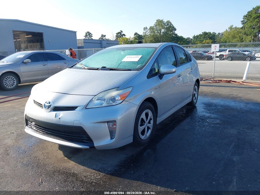 2013 TOYOTA PRIUS auction photo 2
