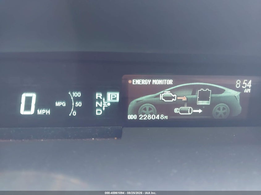 2013 TOYOTA PRIUS auction photo 7