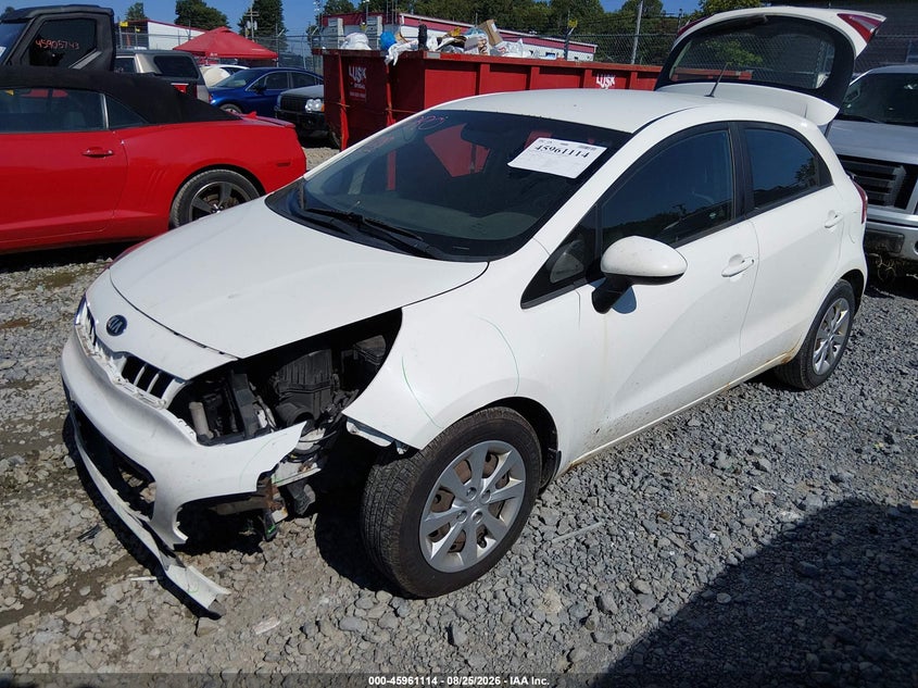 KIA RIO 2013 VIN KNADM5A37D6182243