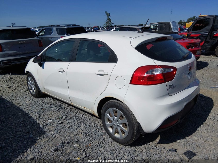 KIA RIO 2013 VIN KNADM5A37D6182243