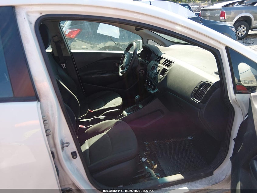 KIA RIO 2013 VIN KNADM5A37D6182243