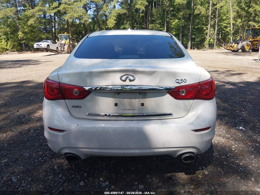 INFINITI Q50 HYBRID 2015 VIN JN1AV7AR3FM850138
