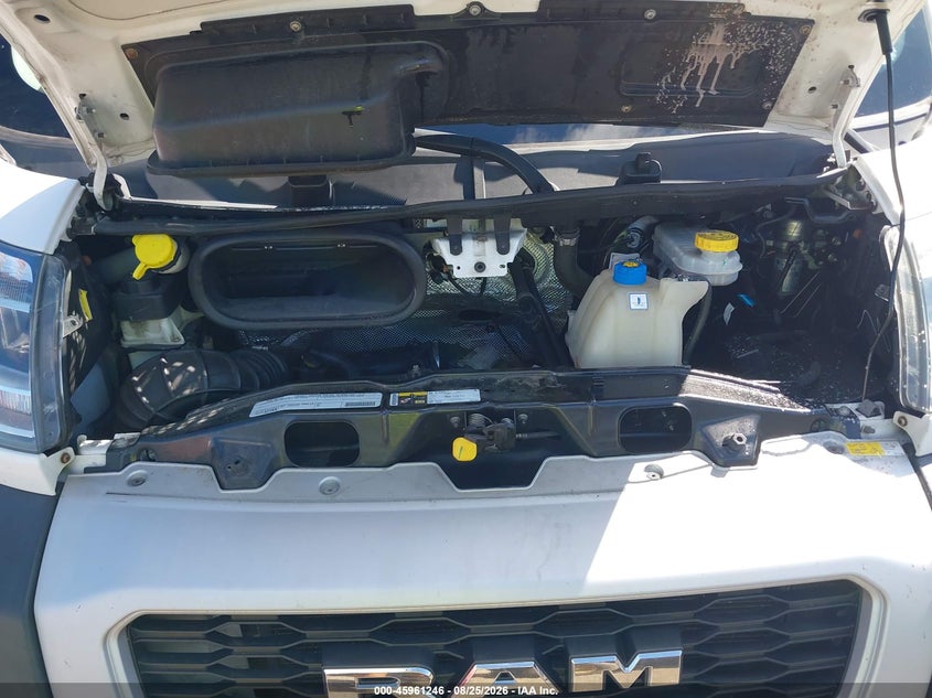 RAM PROMASTER 2500 2020 VIN 3C6TRVDG1LE109528