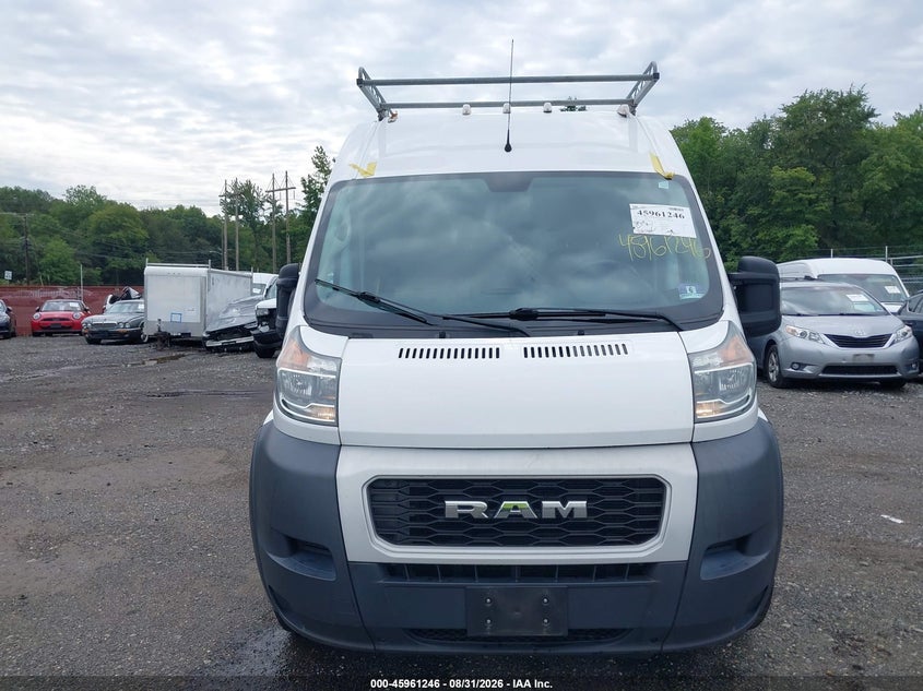 RAM PROMASTER 2500 2020 VIN 3C6TRVDG1LE109528