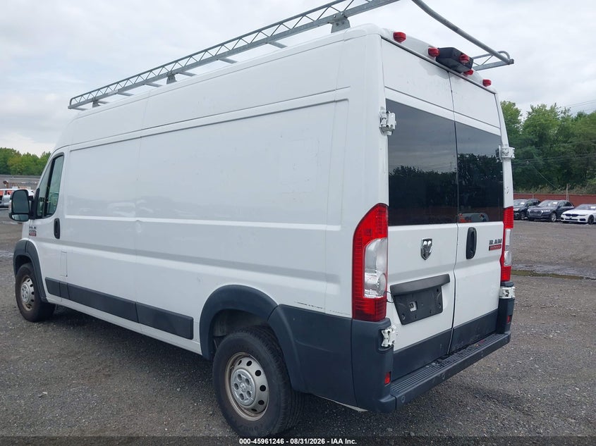 RAM PROMASTER 2500 2020 VIN 3C6TRVDG1LE109528