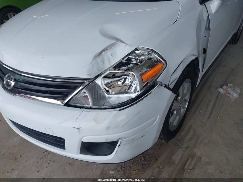 NISSAN VERSA 2012 VIN 3N1BC1CP5CK288158
