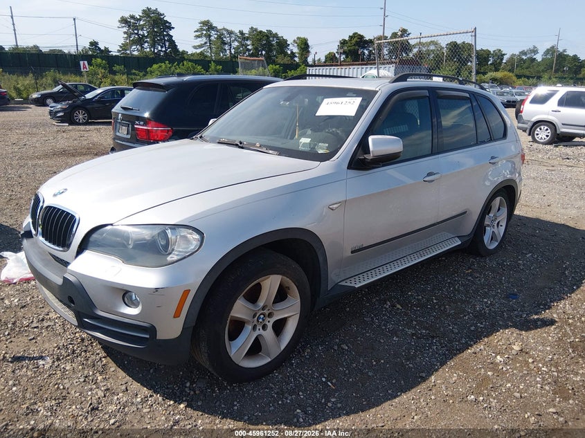 2008 BMW X5, Normal Wear & Tear, IAAI, VIN 5UXFE43588L003845 — photo 2