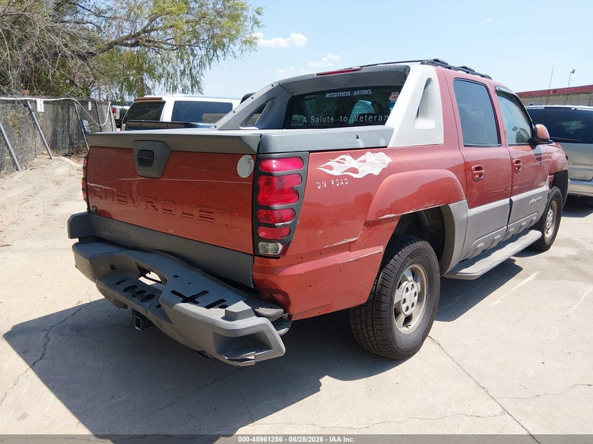 2002 CHEVROLET AVALANCHE 1500 — zdjęcie 4