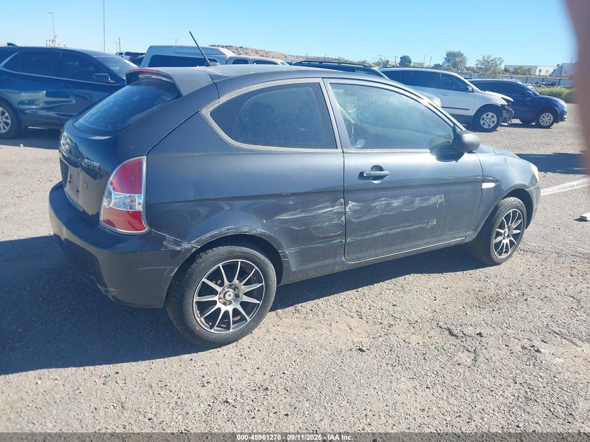 2009 HYUNDAI ACCENT auction photo 4
