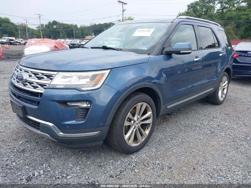 Vin: 1fm5k8f88jgc11091, lot: 46460500, ford explorer limited 20182
