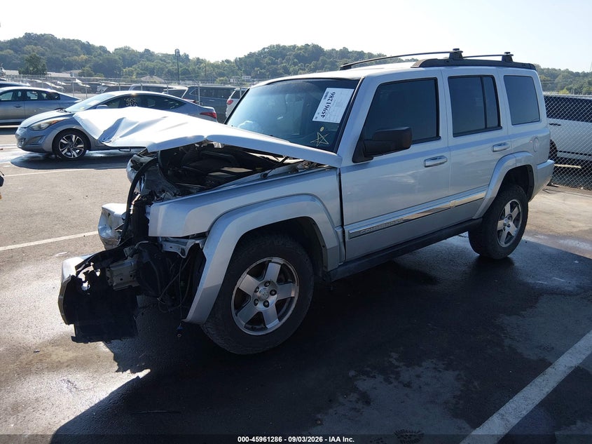 Vin: 1j4rh4gk8ac162192, lot: 46460505, jeep commander sport 20102