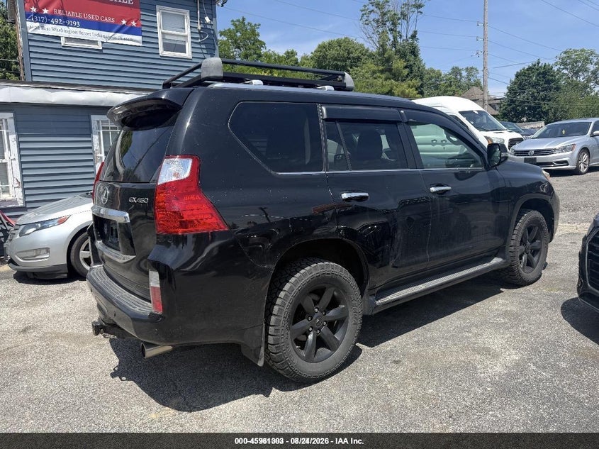 2011 LEXUS GX SPORT UTILITY VEHICLE 4.6L V-8 DOHC, VVT, 301HP