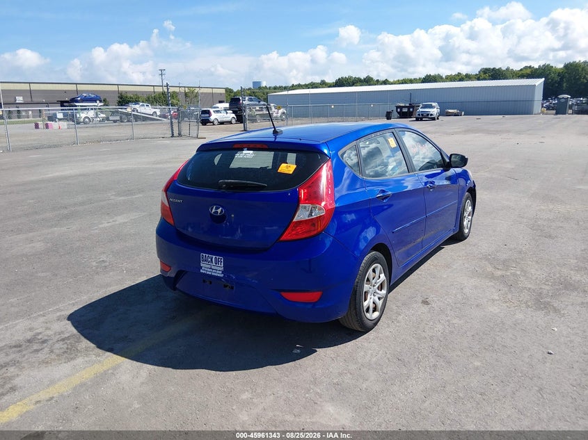 2012 HYUNDAI ACCENT auction photo 4