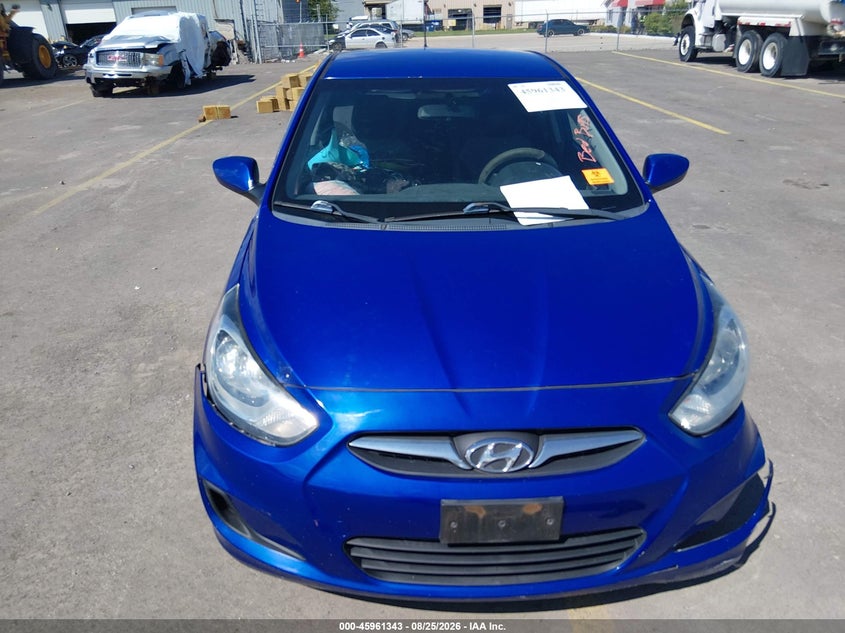 2012 HYUNDAI ACCENT auction photo 6