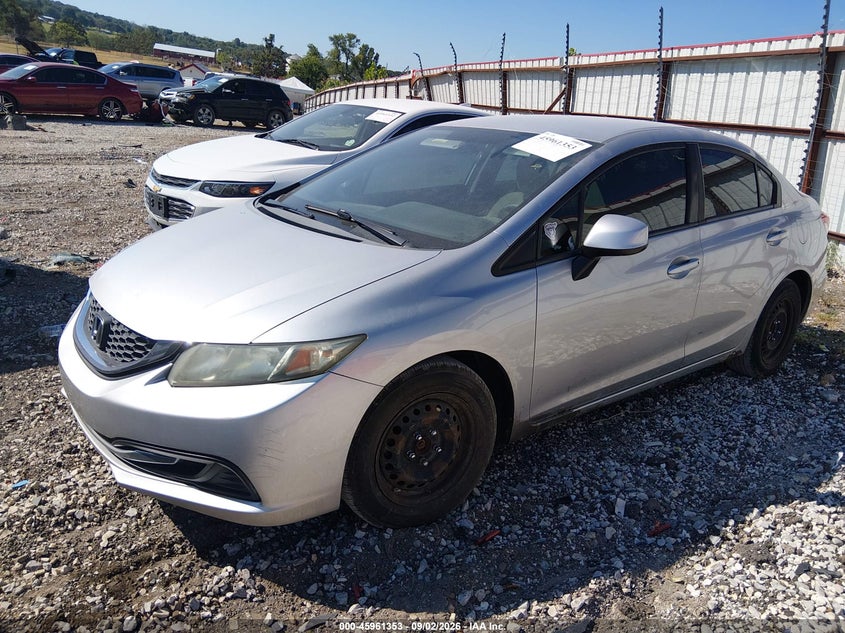 2013 HONDA CIVIC auction photo 2